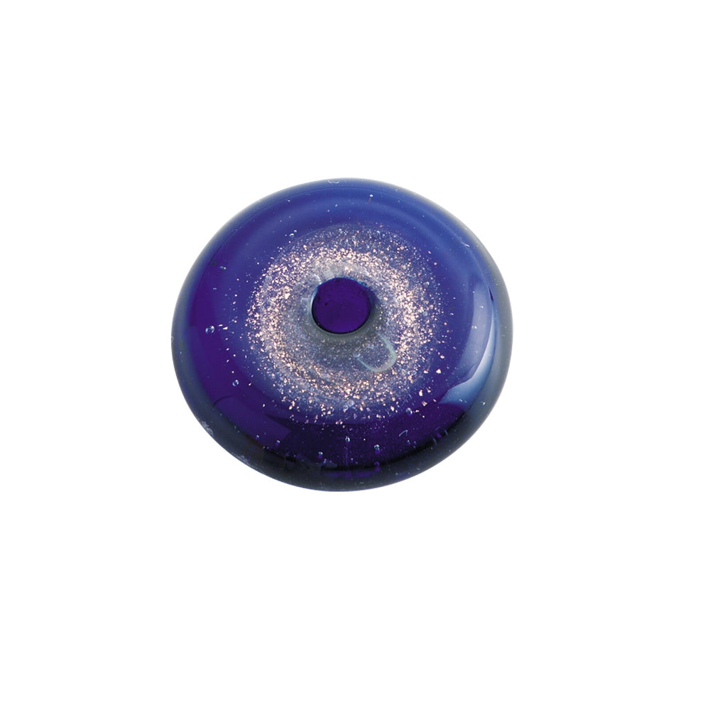 Handcrafted Japanese glass incense holder by Kousaido. Available at Toka Ceramics.