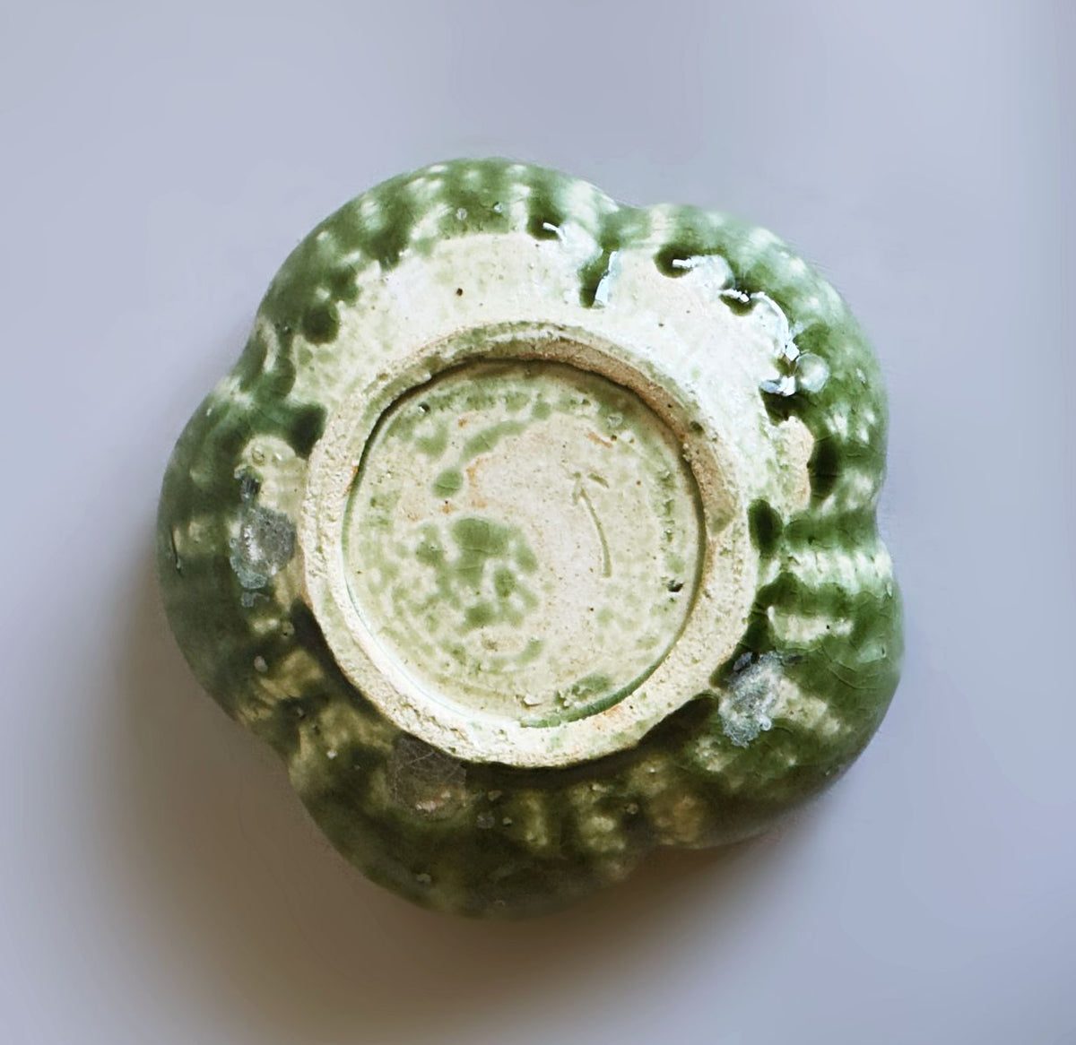 Oribe Mino Ware Flower Bowl no.1
