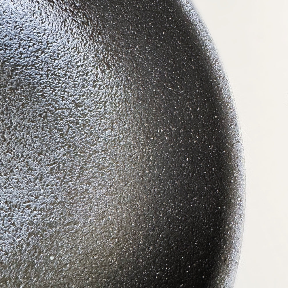Japanese noodle bowl with hakeme blush design. Mino ware, made in Japan. Available at Toka Ceramics.