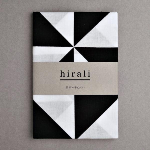 Hirali Japanese Tenugui, made from 100% cotton. Made in Sakai city, Osaka Japan. Available at Toka Ceramics.