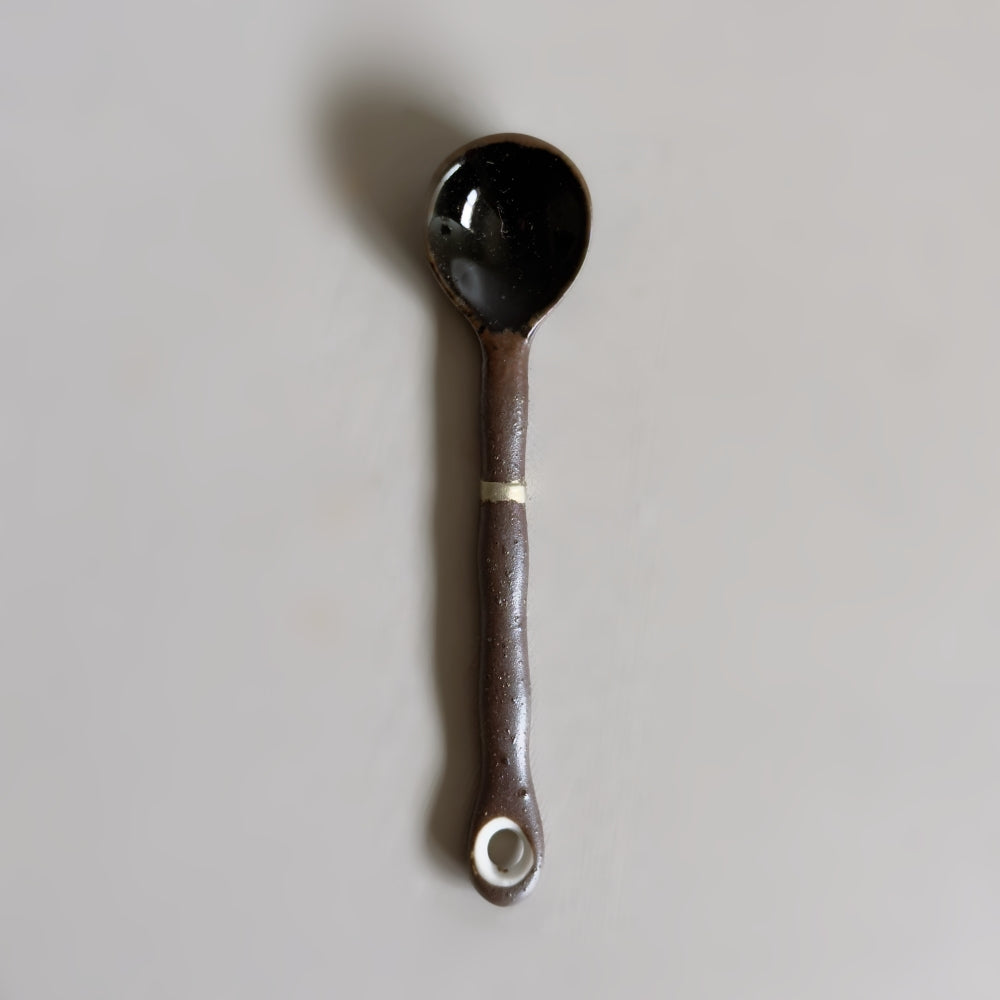 Kintsugi - Small Spoon set of 3 - Dark Brown