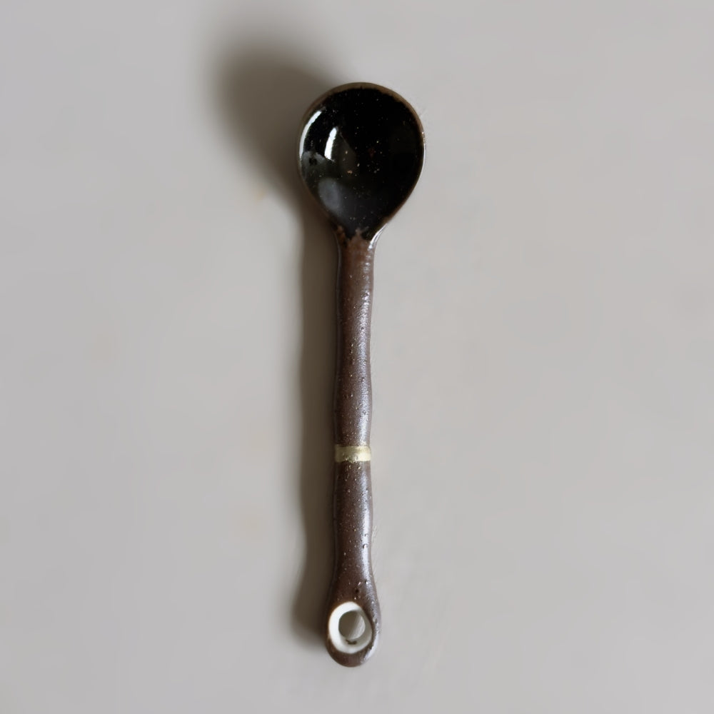 Kintsugi - Small Spoon set of 3 - Dark Brown