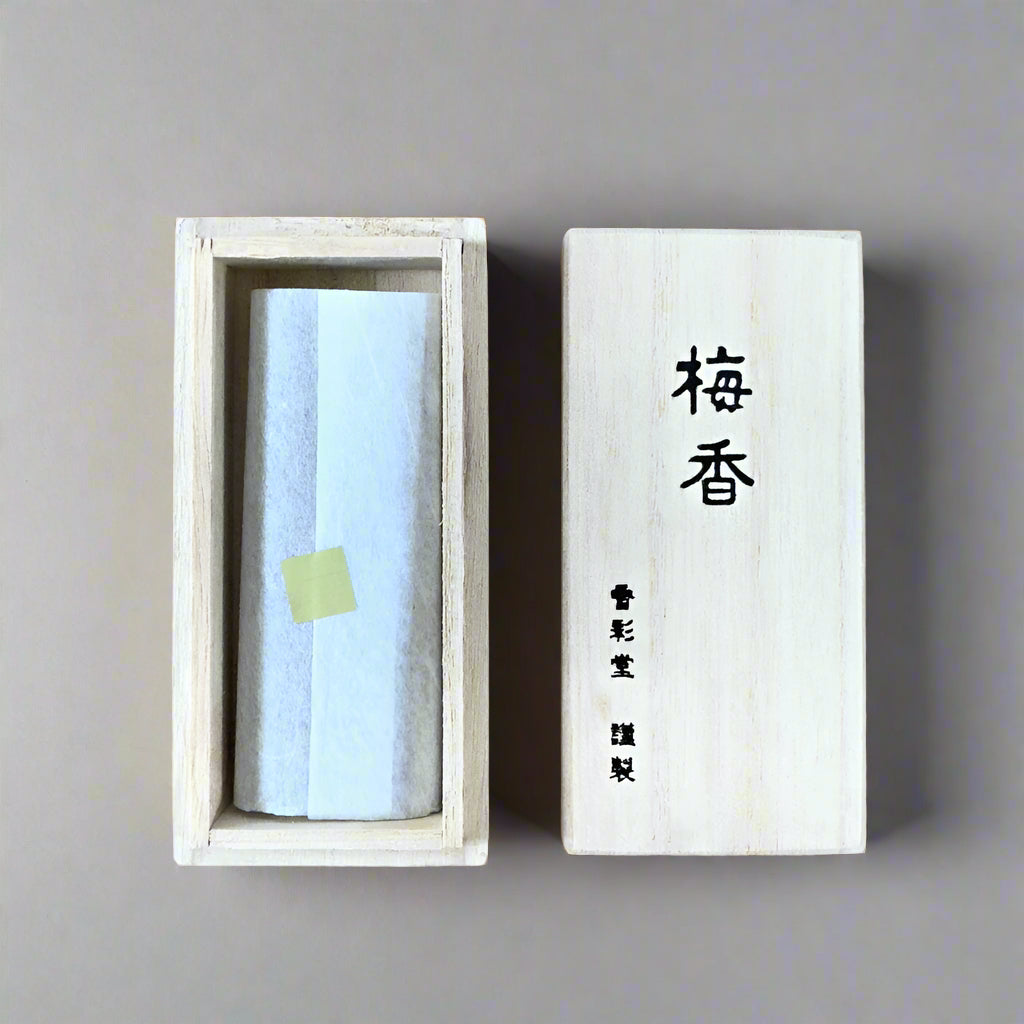 Umekou Japanese Incense by Kousaido, made in Kyoto, Japan.