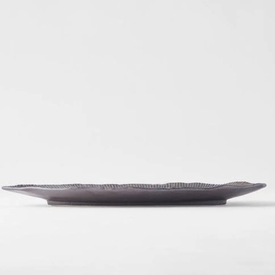 Leaf Shaped Large Plate - 32.5cm