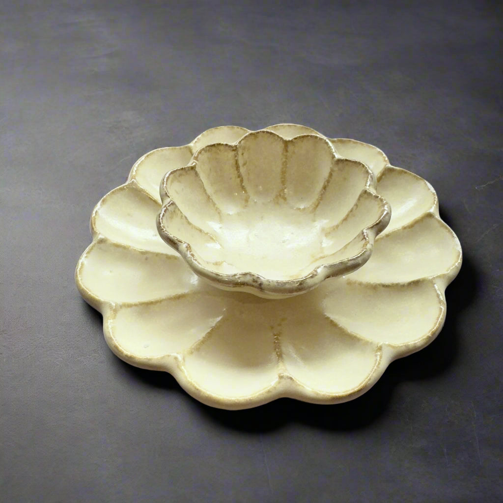 Kaneko Kohyo Rinka Plate 14.5cm, made in Japan. Available at Toka Ceramics.