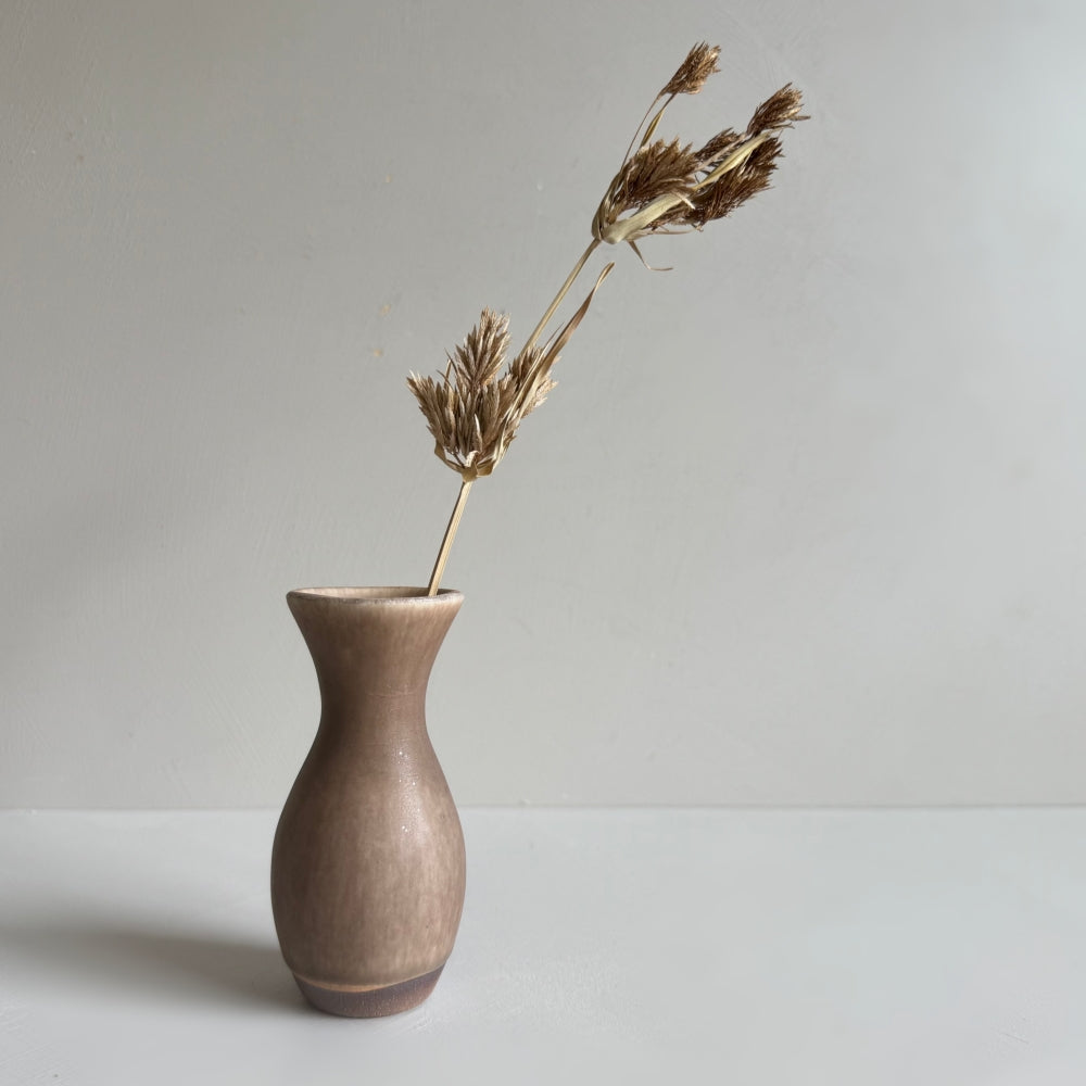 Small Vase & Dried Posy Gift Set - Chestnut no.7