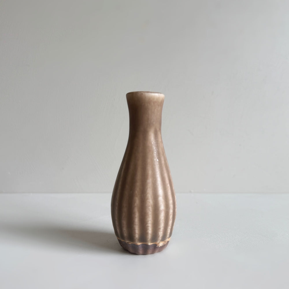 Small Vase & Dried Posy Gift Set - Chestnut no.8