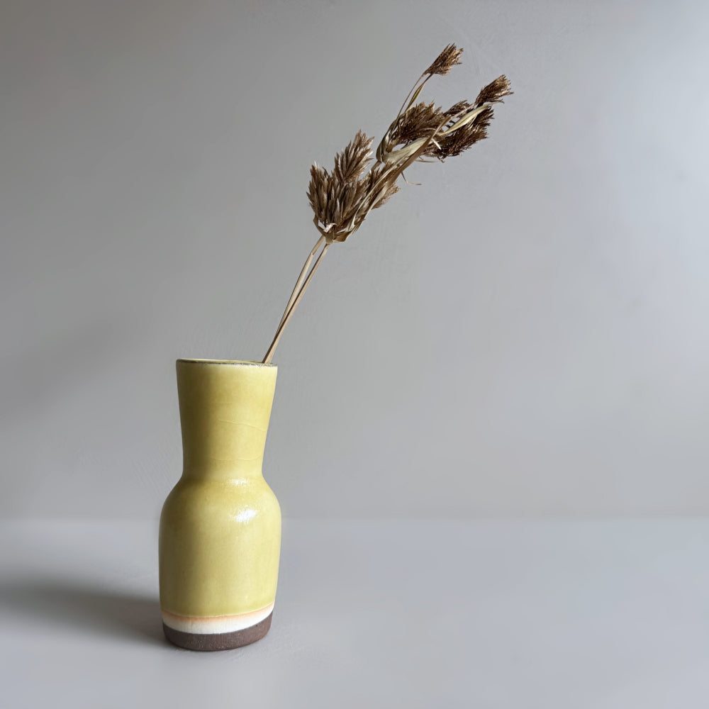 Small Vase & Dried Posy Gift Set - Yuzu no.11