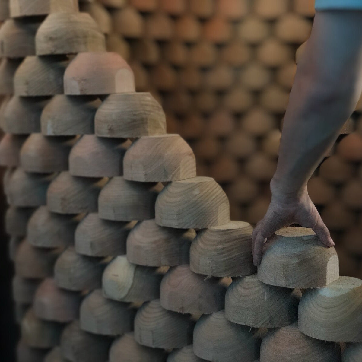 Keyaki Wooden Soup Bowl - Large