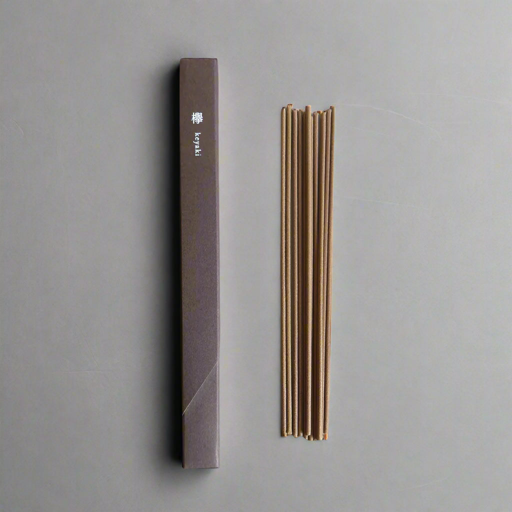 Waboku Japanese Wood incense set of 3. Hinoki, Keyaki, and Kusunoki scents.