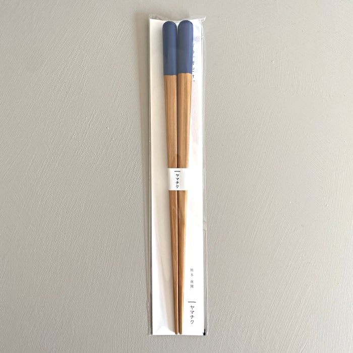 Yamachiku handcrafted bamboo chopsticks, made in Kumamoto, Japan. Available at Toka Ceramics.