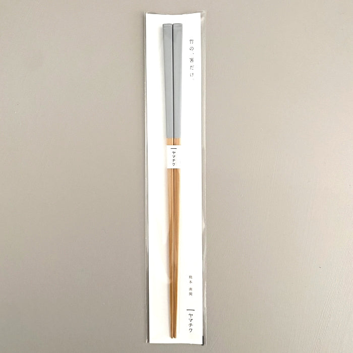 Yamachiku handcrafted bamboo chopsticks, made in Japan. Available at Toka Ceramics.