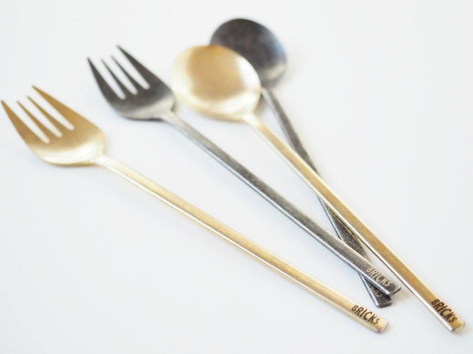 Brass Style Spoon made in Japan. Available at Toka Ceramics Australia.