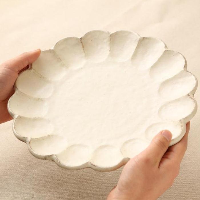 Rinka Large Plate 24.5cm - Toka Ceramics