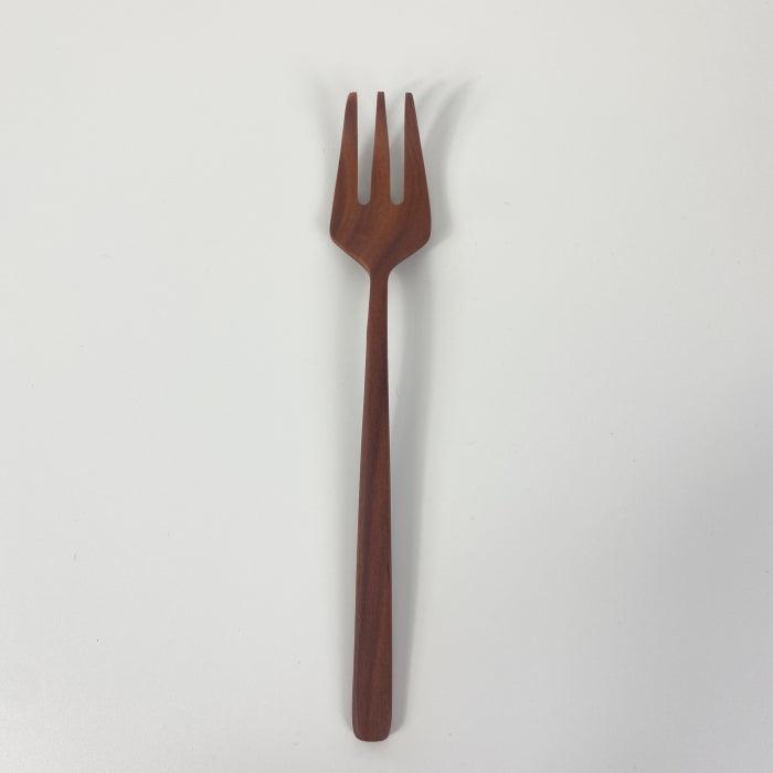 Natural Wooden Fork from Toka Ceramics