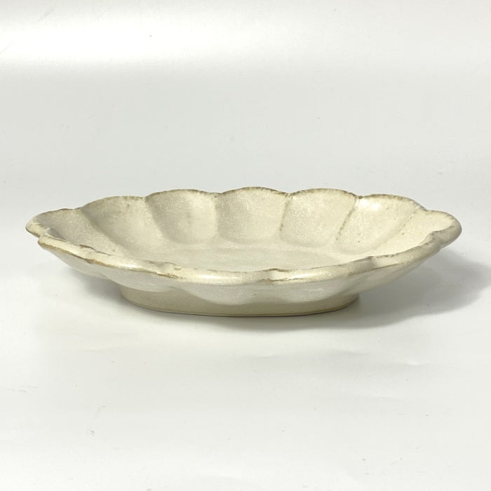 Rinka Oval Plate 18cm - Toka Ceramics