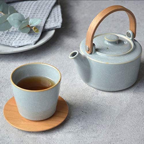 SYO Japanese tea cup-Ash. Mino Ware. Made in Japan. Available at Toka Ceramics.