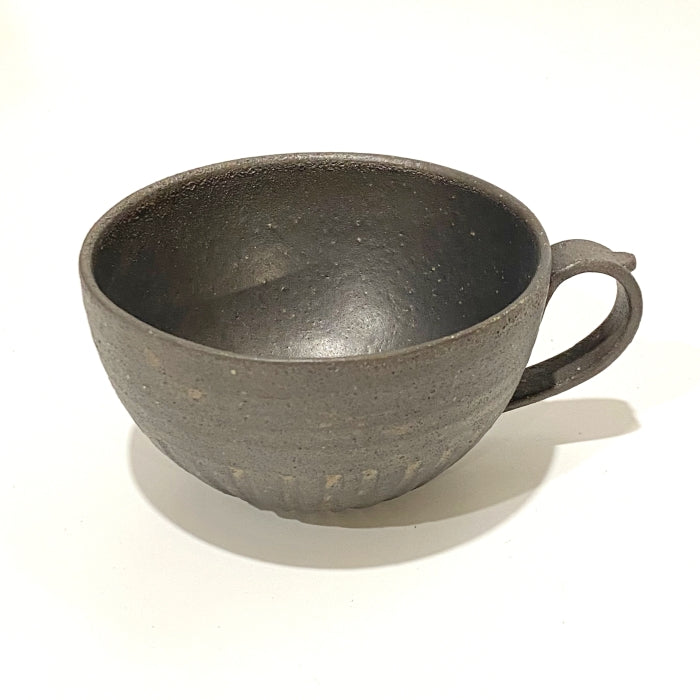 Shinogi Cup Kinsai, made in Shiga Prefecture, Japan. Shigaraki Ware. Available at Toka Ceramics.
