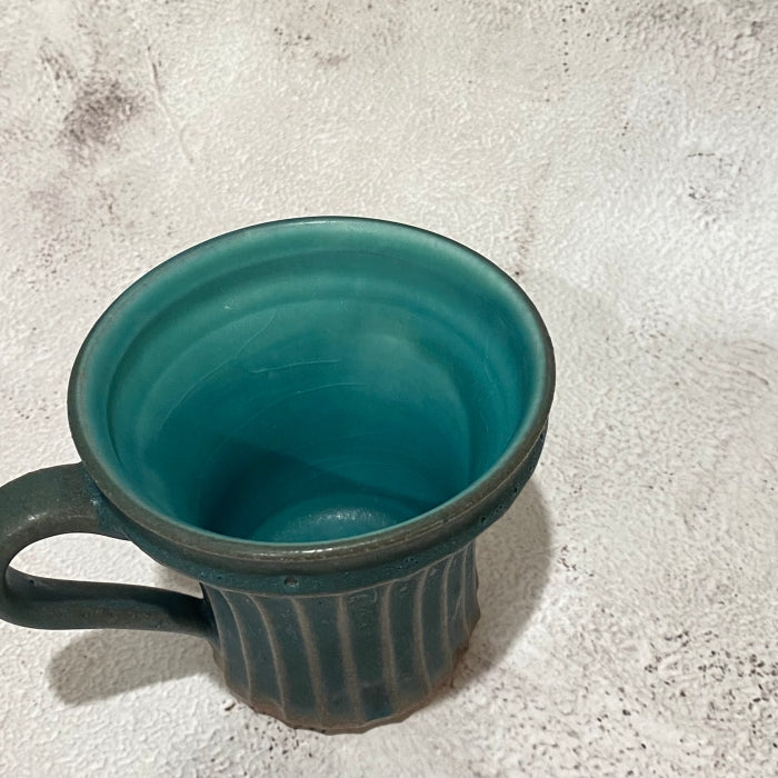 Shoyo Gama Teal Mug Cup - Toka Ceramics