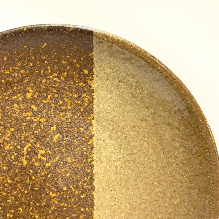 Tsugaru Kanayama Pottery Side Plate 21cm - Toka Ceramics