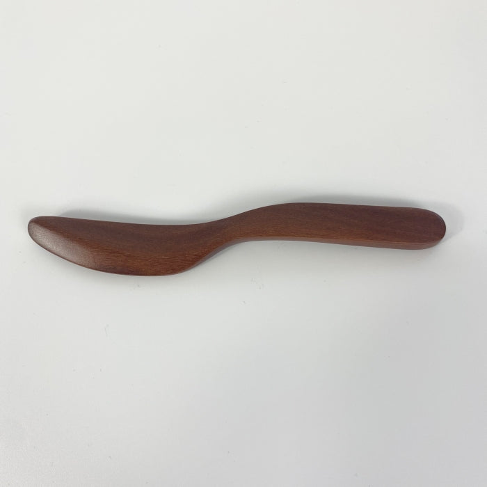 Natural Wooden Butter Knife imported from Japan. Toka Ceramics.